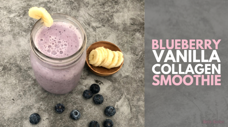 Blueberry Vanilla Collagen Smoothie