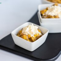 Easy 10 Minute Peach Cobbler