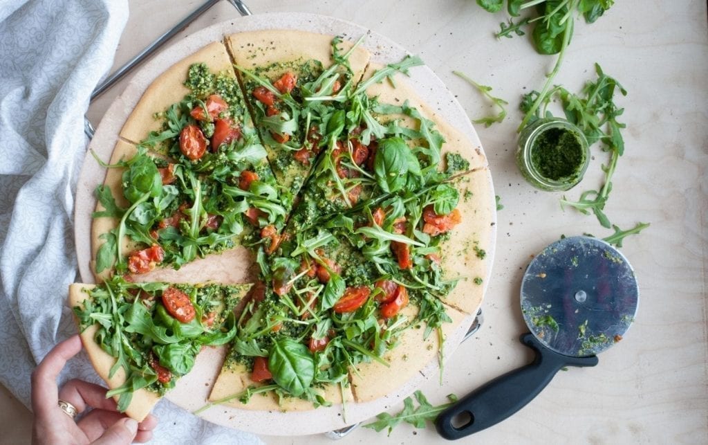 Trending: High-Fiber, Gluten-Free Chickpea Pizza Crust