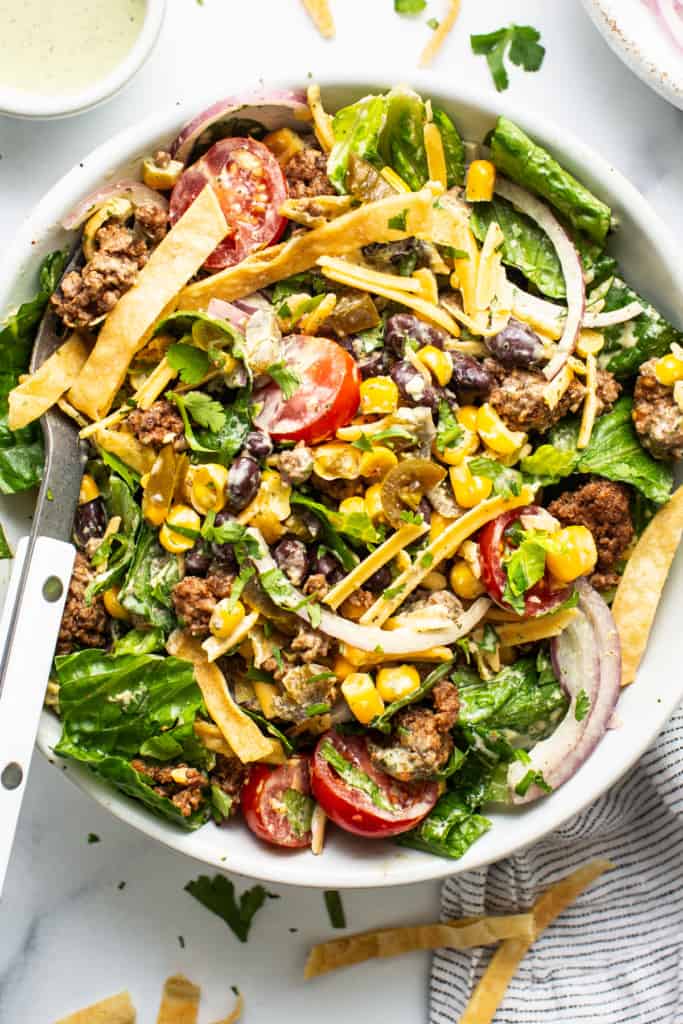 Make-Ahead Taco Salad