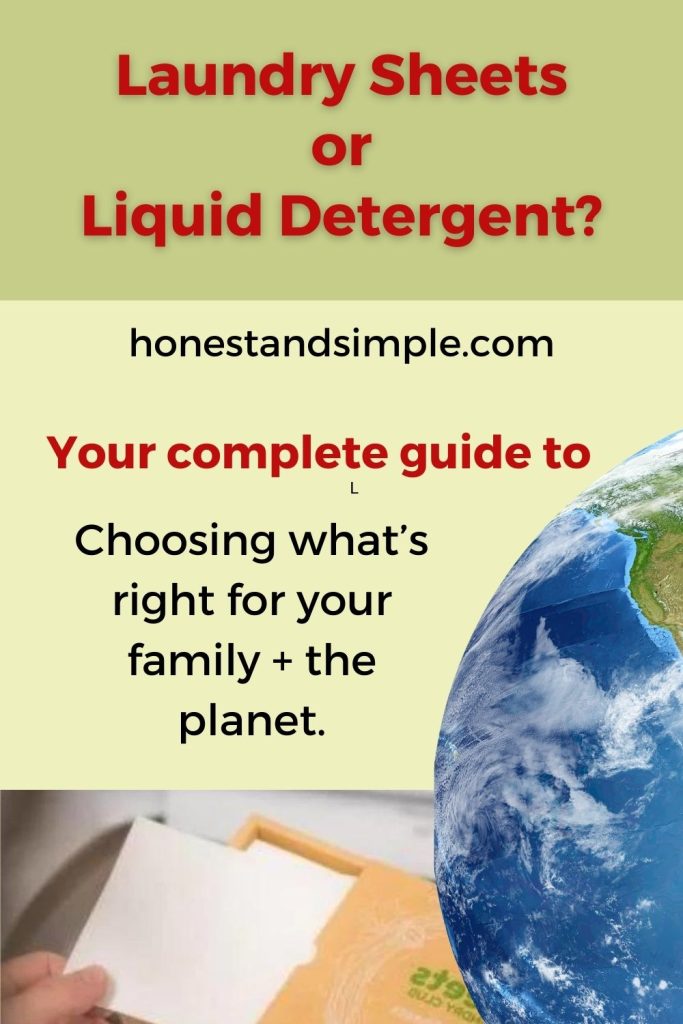 Pin image for Laundry detergent sheets