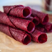 Strawberry Fruit Leather Recipe (with Beets)