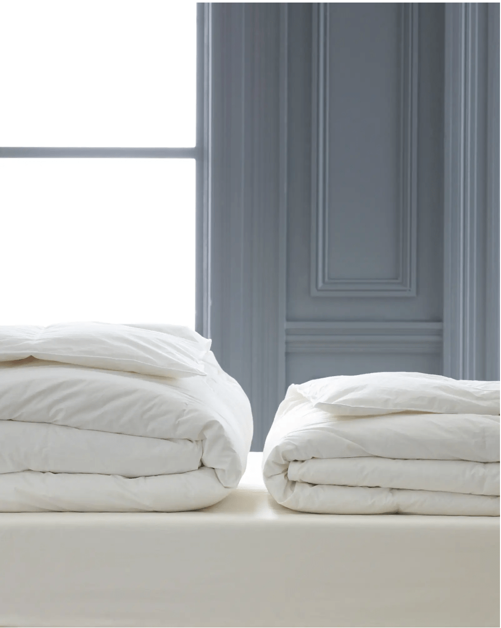 lightweight and regular quince duvet inserts