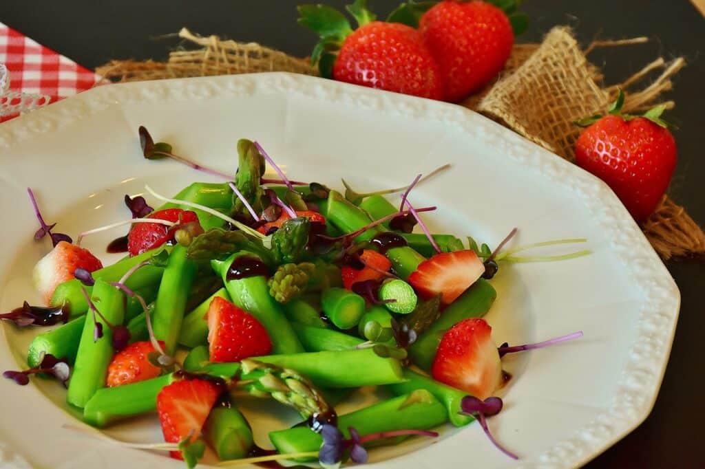 Green Bean Chickpea Salad with Za’atar