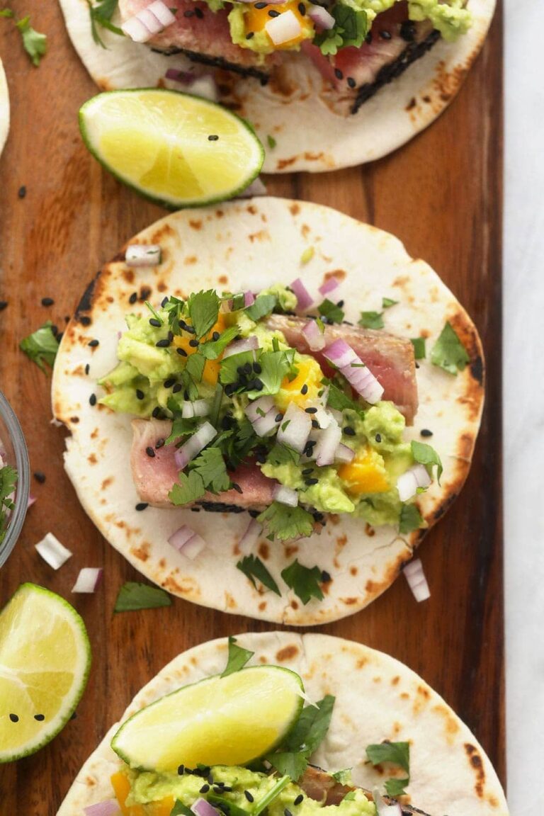 Ahi Tuna Tacos