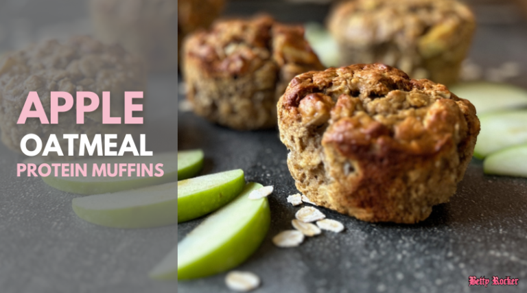 Apple Oatmeal Protein Muffins