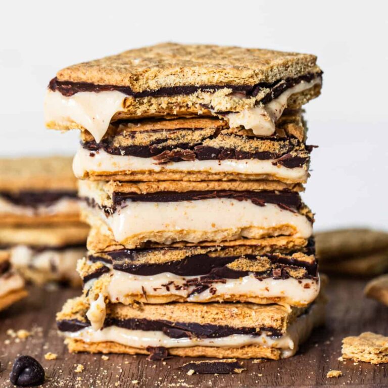 Frozen Peanut Butter Protein S'mores