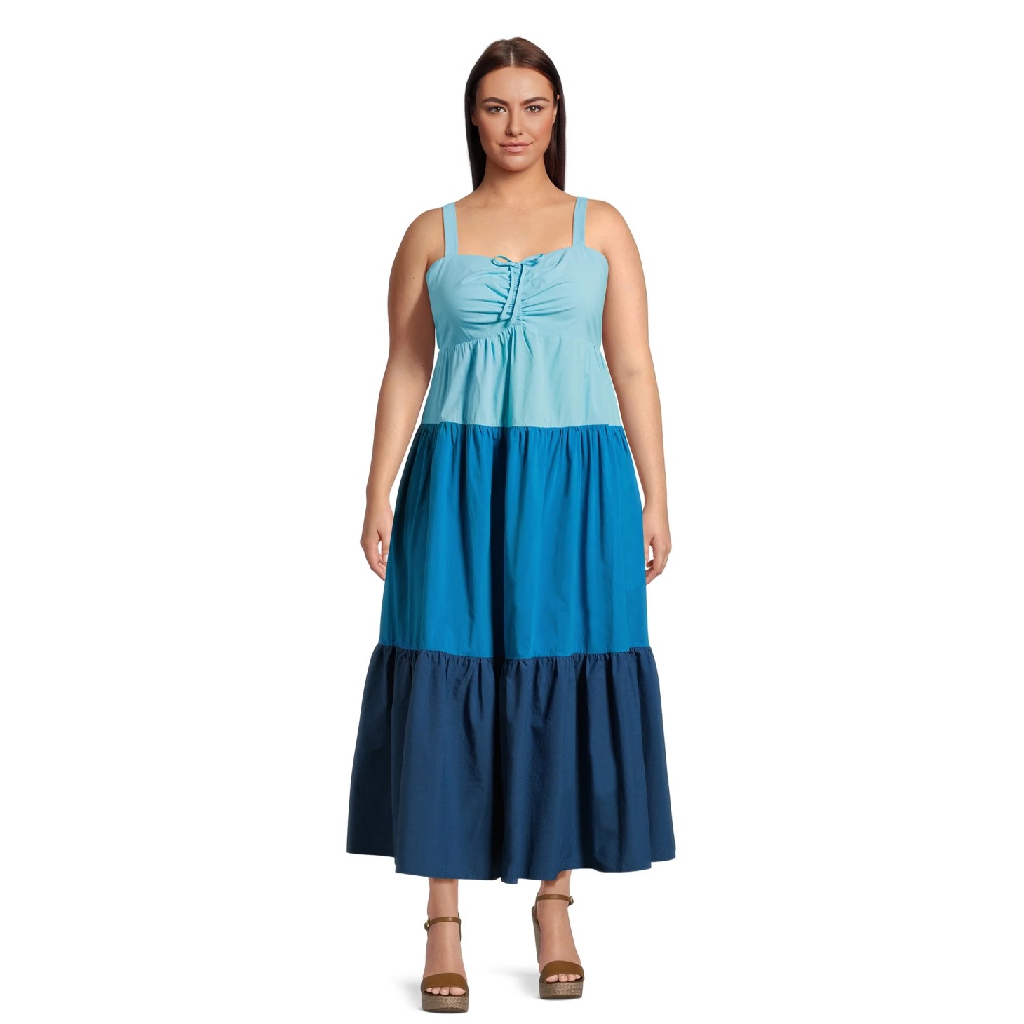 terra sky plus sized maxi dress at walmart