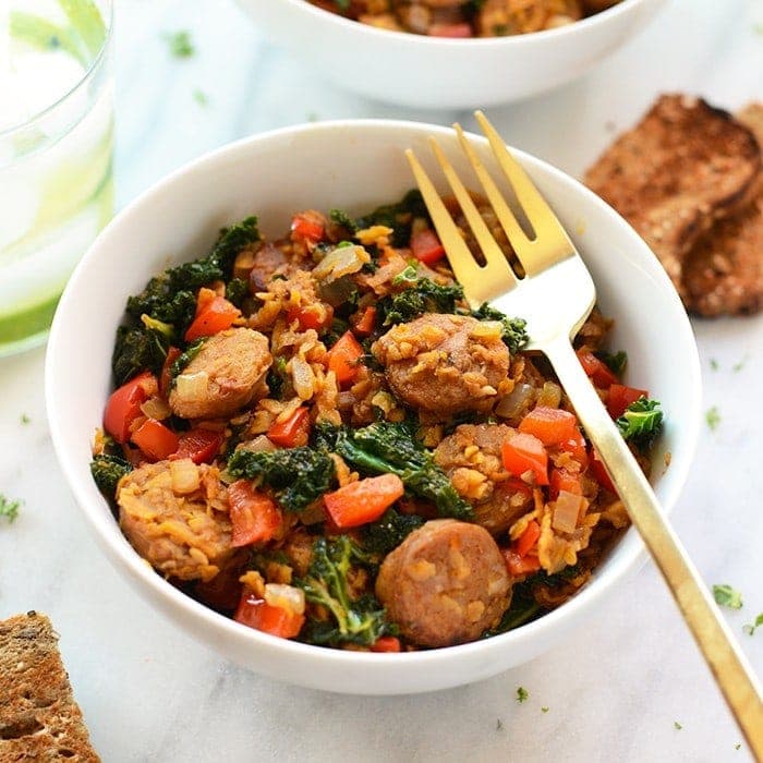 Sweet Potato Hash Protein Bowl