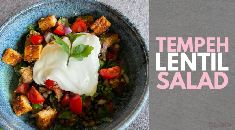 Tempeh Lentil Salad