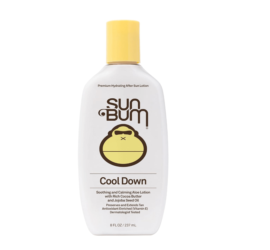 Sun Bum Cool Down Aloe Vera Lotion, one of the best heat rash creams