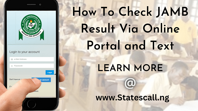 How To Check 2025 UTME Result Via SMS Or Online Healthsoothe