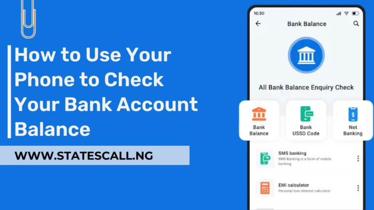 How To Use Your Phone To Check Your Account Balance Healthsoothe