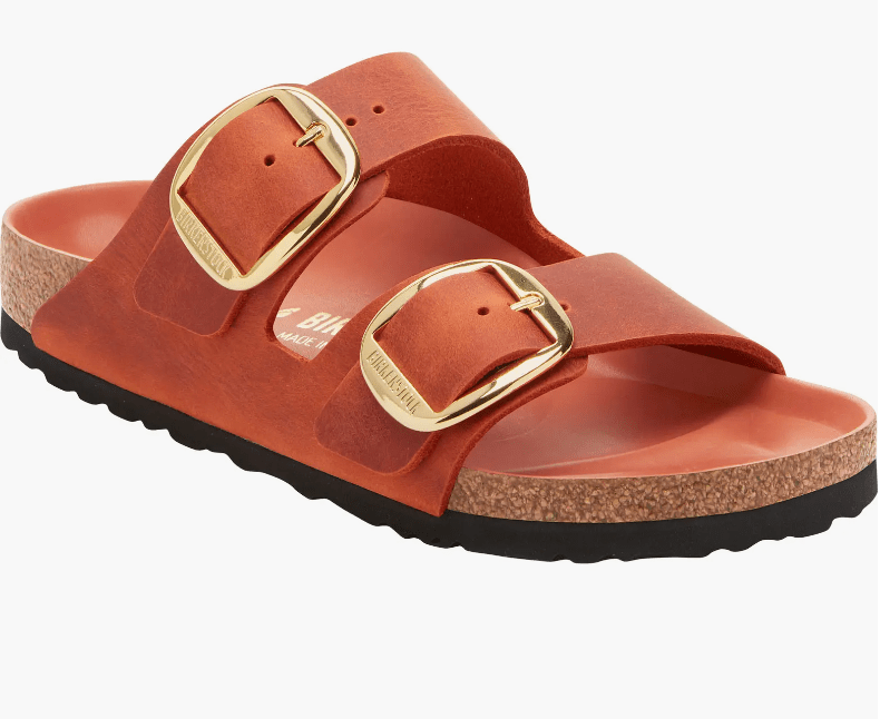 birkenstock arizona big buckle slide sandal