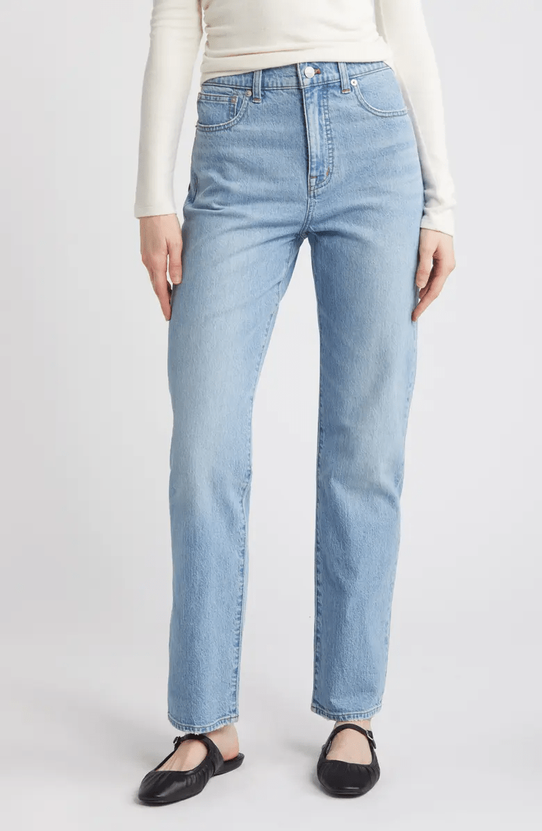 Madewell The ’90s High Waist Straight Leg Jean