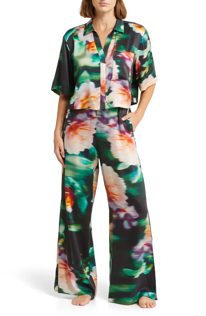 Lunya High Waist Washable Silk Pajamas