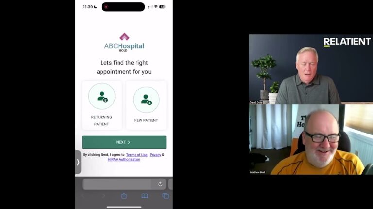 David Dyke demos Relatient scheduling – The Health Care Blog