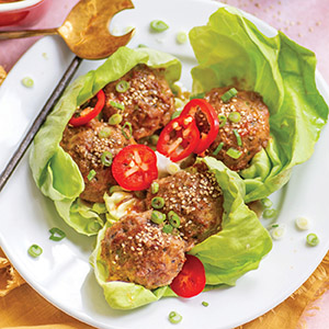 Asian-inspired Meatballs