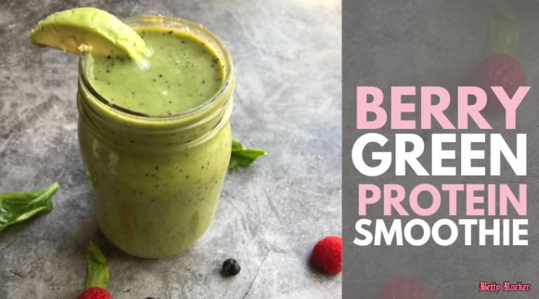 Berry Green Protein Smoothie