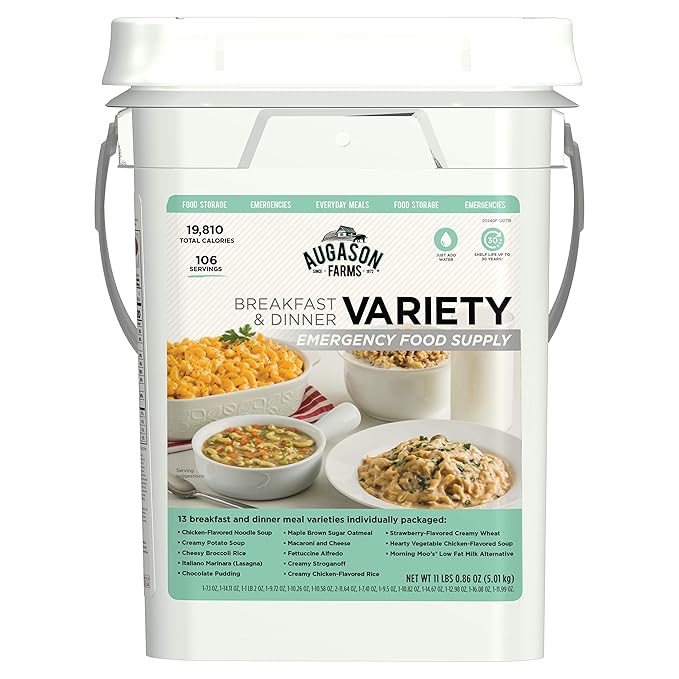 aguason farms emergency food supply variety pack