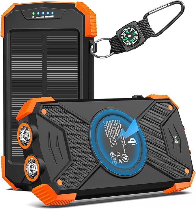 blavor solar charge power bank for emergency kits