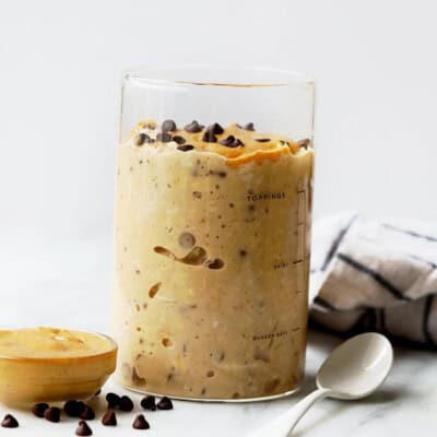 overnight oats in a jar