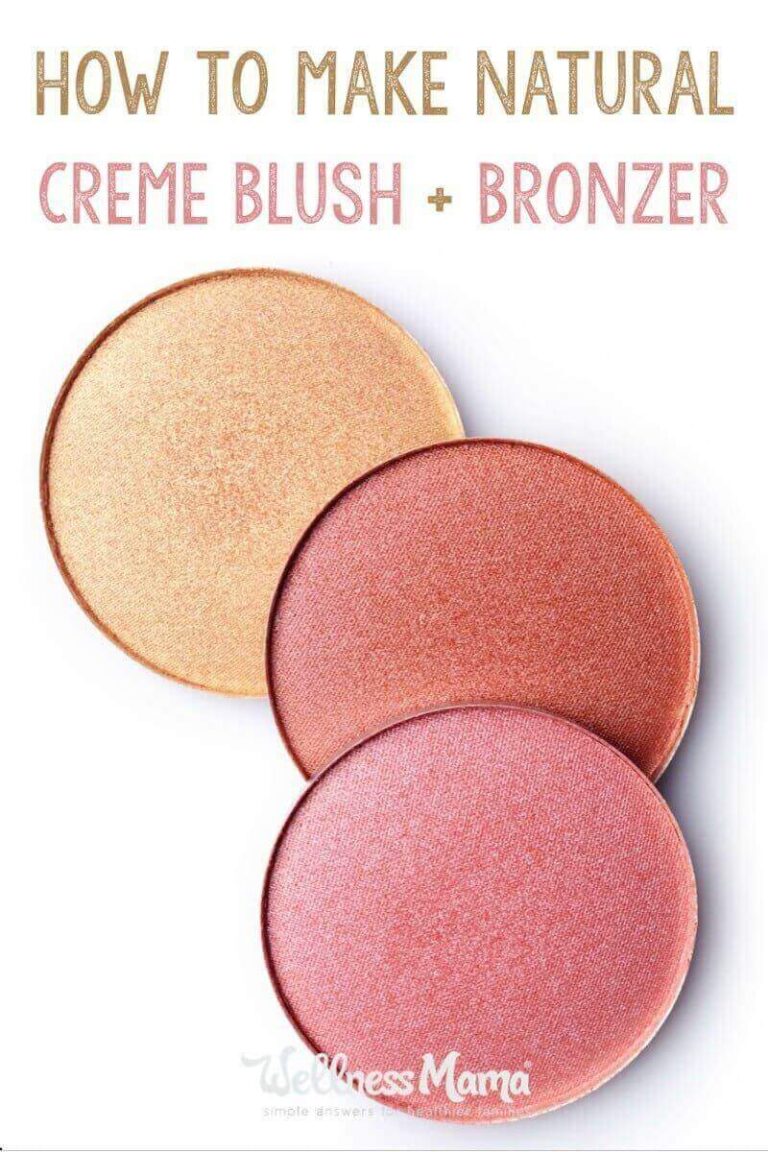 Homemade Natural Cream Blush (Plus Bronzer)