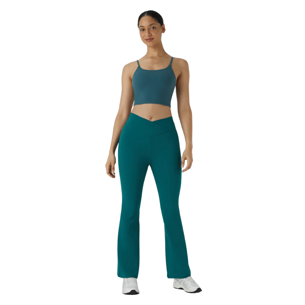 Halara Women’s High Waisted Crossover Flare Yoga Leggings