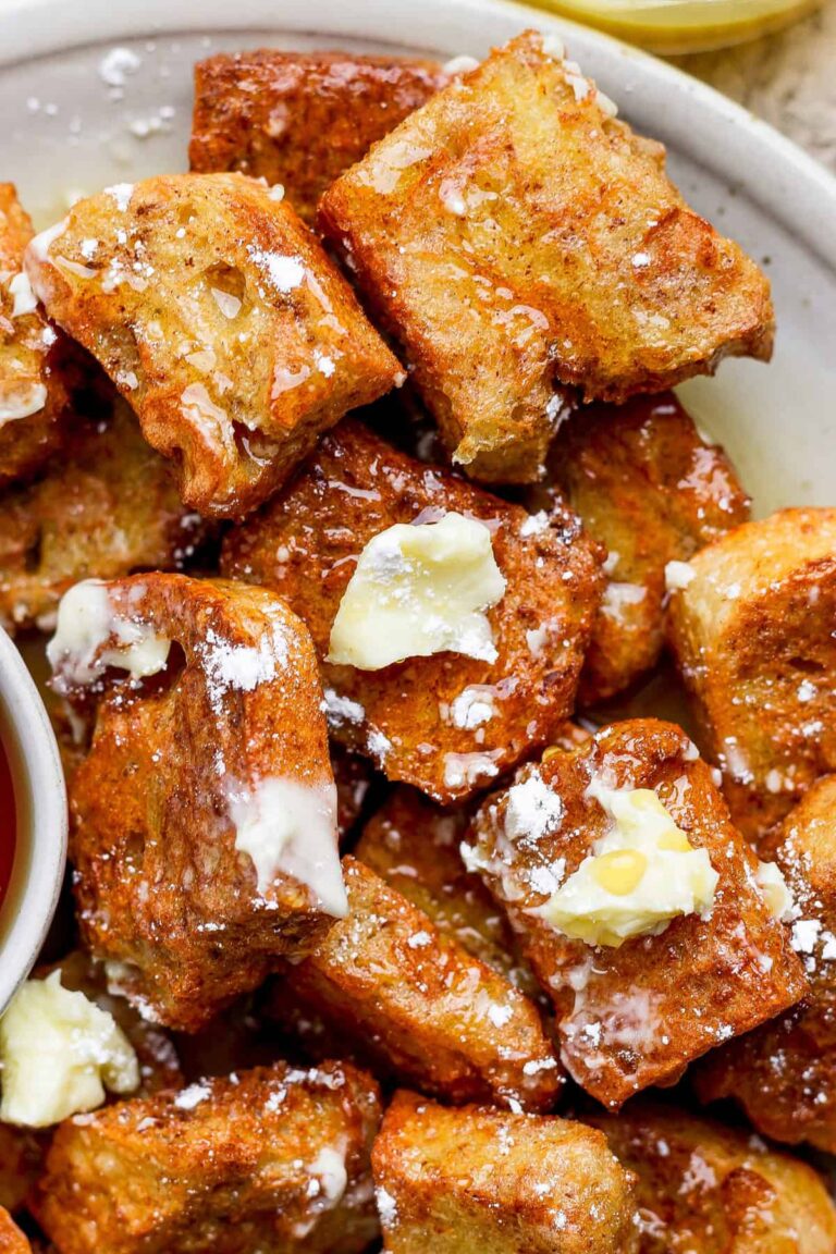 Air Fryer French Toast Bites