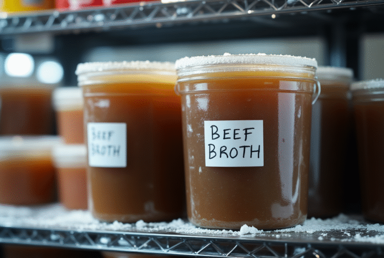 Can You Freeze Beef Broth: Beef Broth Freezing Tips