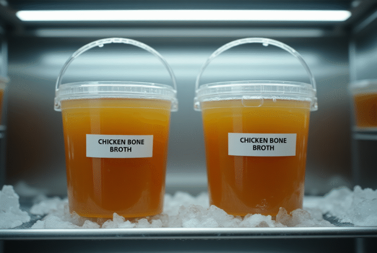 Can You Freeze Chicken Broth: Chicken Broth Freezing Tips