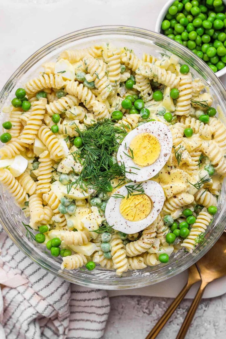 Delicious Deviled Egg Pasta Salad