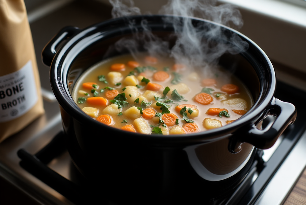 Can You Make Bone Broth In a Crock Pot: Broth Cooking Tips