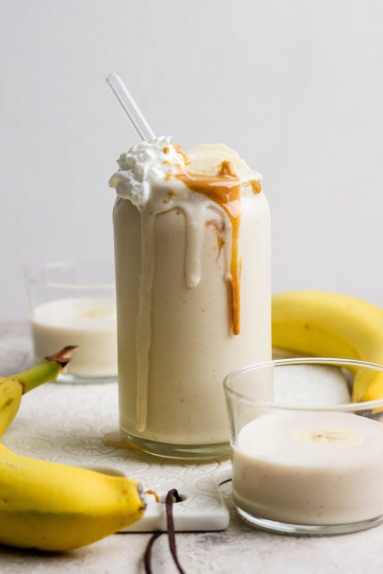 Peanut Butter Banana Cheesecake Protein Shake