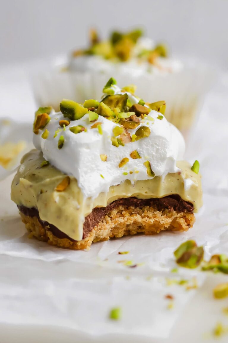 Pistachio Cheesecake Cups