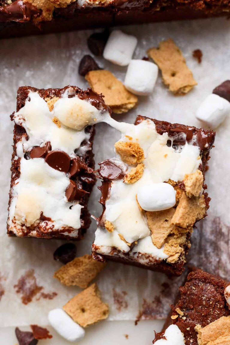 Protein S’mores Brownies