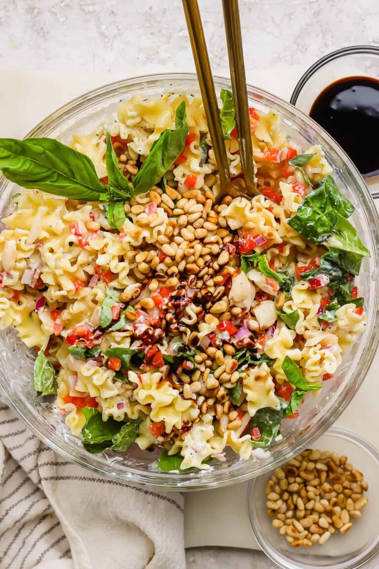 Creamy Cottage Cheese Pasta Salad