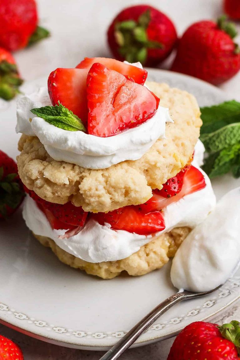 High-Protein Strawberry Shortcake