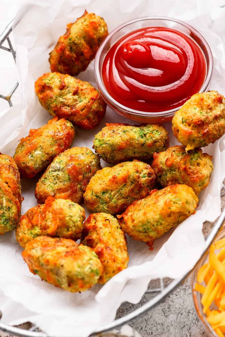Air Fryer Zucchini Tots