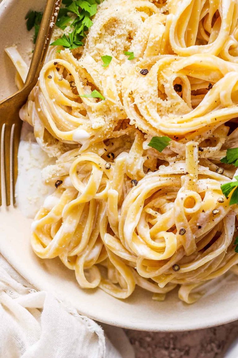 Cottage Cheese Alfredo