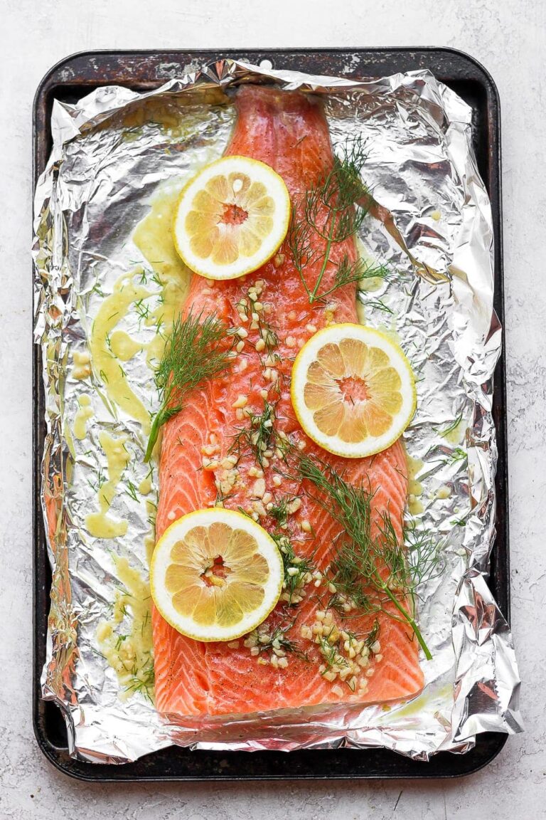 Lemon Dill Salmon Marinade