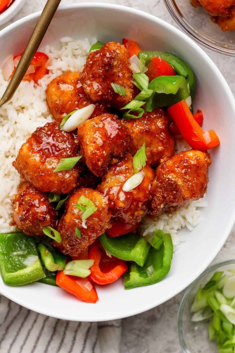 Air Fryer Sweet and Sour Chicken