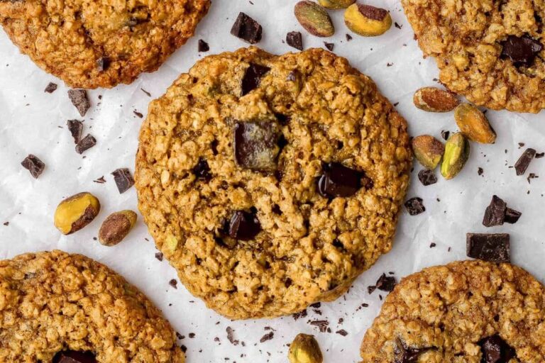 Chocolate Chunk Pistachio Cookies
