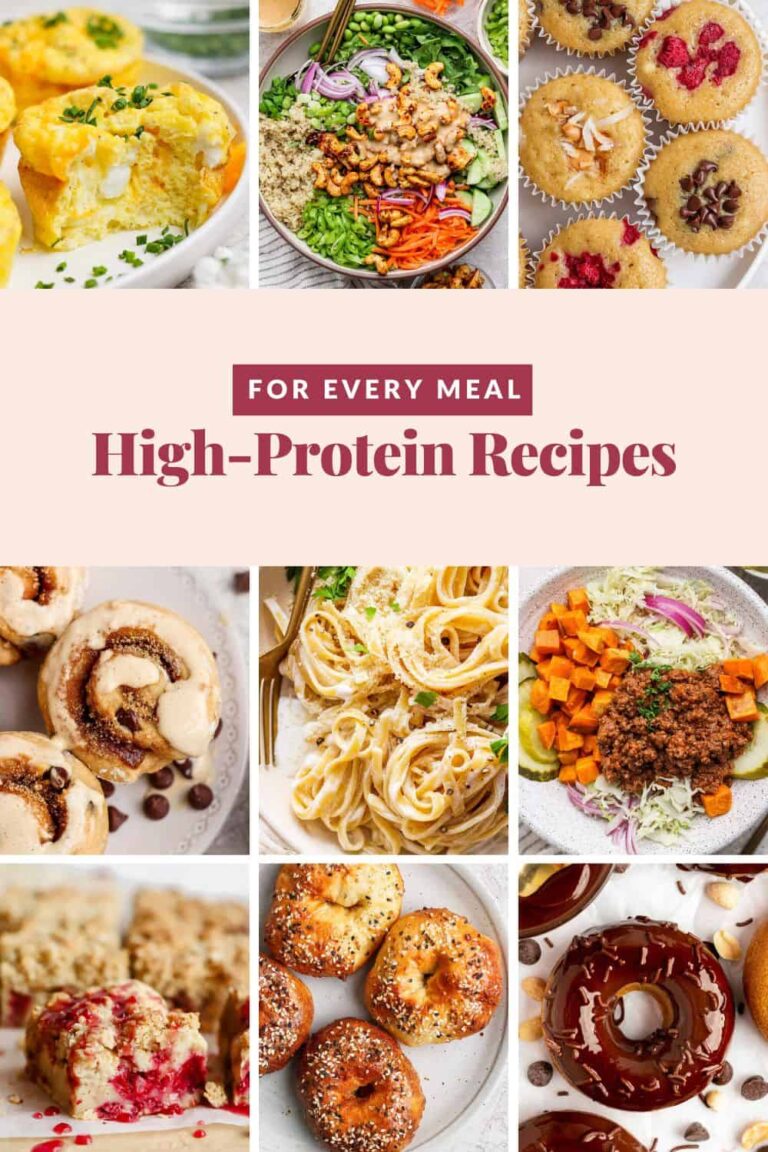 High-Protein Recipes (For Every Meal of the Day!)