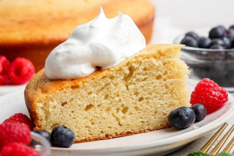 Easy Yogurt Cake (Light & Moist)