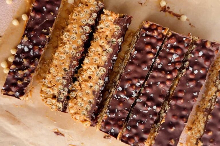 Peanut Butter Chocolate Puff Bars