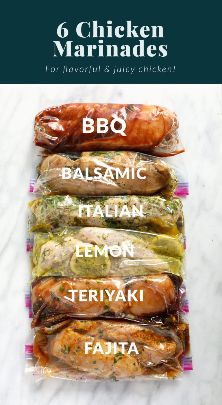 6 Easy Chicken Marinades
