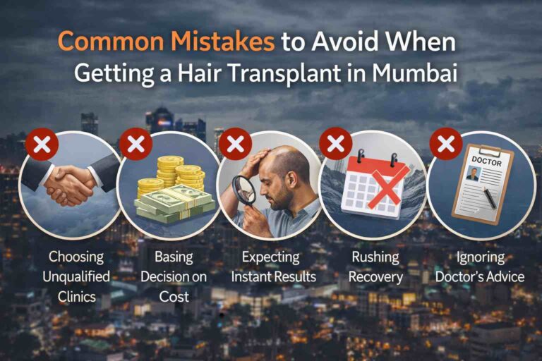 Common Mistakes to Avoid When Getting a Hair Transplant in Mumbai