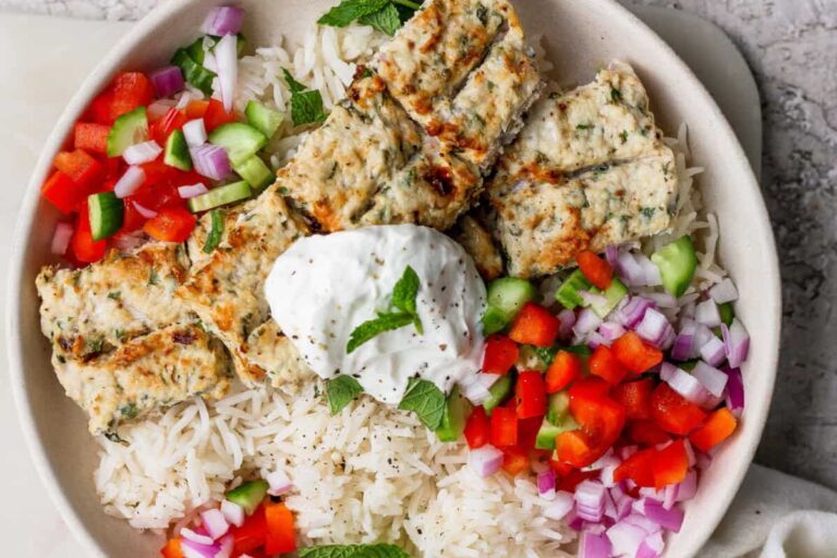 Air Fryer Mediterranean Chicken Bites