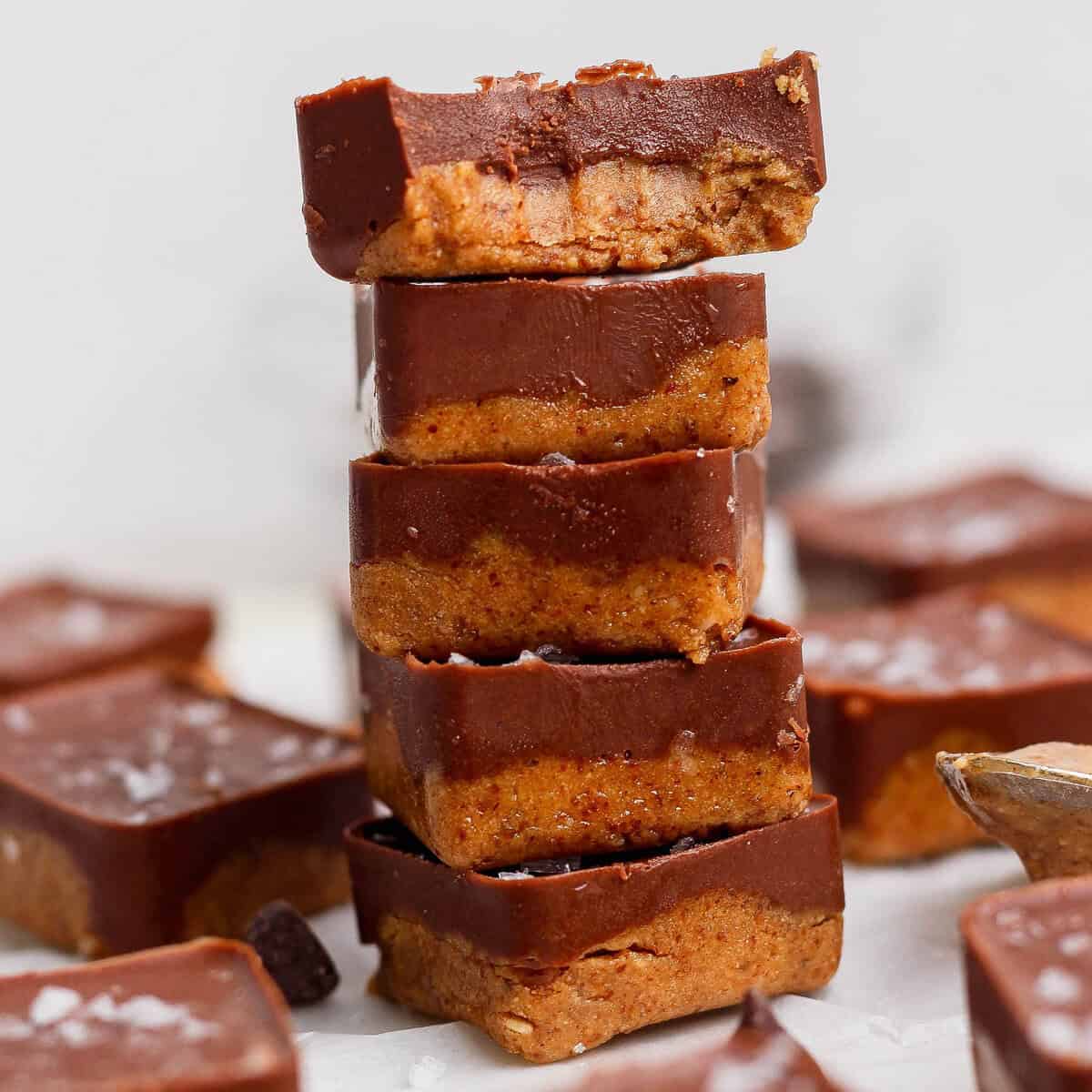 No-Bake Protein Bites (2 Ways: Thin Mint & S'mores) prepared for meal prep